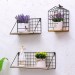 Półka ścienna styl LOFT 45 x 12 cm- czarna