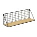 Półka ścienna styl LOFT 45 x 12 cm- czarna