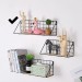 Półka ścienna styl LOFT 45 x 12 cm- czarna