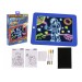 Magiczny tablet do rysowania 3D + pisaki - niebieski