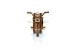 Drewniane Puzzle 3D – Motocykl Chopper