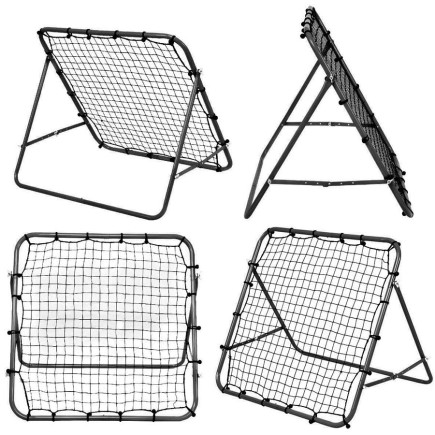 Rama treningowa Trenażer Rebounder do odbijania piłki nożnej 120x120cm