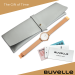 BUVELLE Elegance Rose Gold - Zegarek Damski z Okrągłą Tarczą i Bransoletką