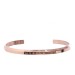 BUVELLE Elegance Rose Gold - Zegarek Damski z Okrągłą Tarczą i Bransoletką