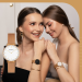 BUVELLE Elegance Rose Gold - Zegarek Damski z Okrągłą Tarczą i Bransoletką