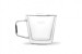 Zestaw 2 szt. szklanek termicznych z uchem Tazza BERRETTI, 250 ml