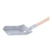 Łopatka do węgla duża metalowa z z rączką drewnianą 53x13 cm Polski Produkt