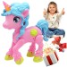 Mały jednorożec rózowy - interaktywna zabawka - światło dźwięk Dragon-i Toys