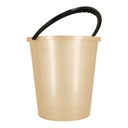 Uniwersalne wiadro 20L, POLSKI PRODUKT - kremowe