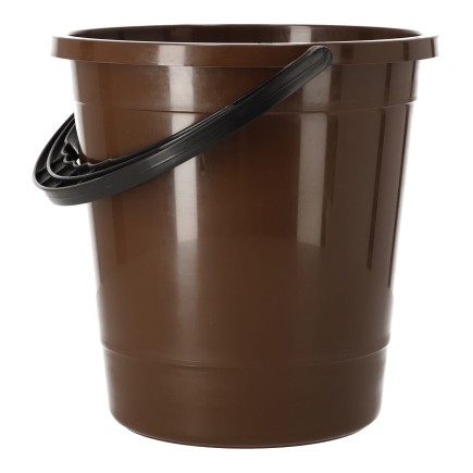 Uniwersalne wiadro 5L, POLSKI PRODUKT - kolor kawowy