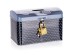 Skarbonka 4KIDS 12,8 x 8,4 x 8,4 cm, niebieska