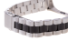 Pasek opaska Xiaomi Mi Band 3/ Xiaomi Mi Band 4 - srebrno czarna