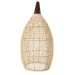 Rustykalna rattanowa lampa wisząca - 35 cm (naturalny kolor)