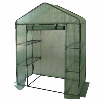Namiot ogrodniczy szklarnia z półkami 140x73x200cm PREMIUM