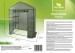 Namiot ogrodniczy szklarnia z półkami 140x73x200cm PREMIUM