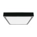 Plafon V-TAC 18W 4000k LED Kwadrat 22,5x22,5 cm Czarny