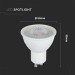 Żarówka LED V-TAC 6W 3000K GU10