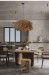 Rattanowa lampa wisząca Wabi Sabi – śr. 60 cm (naturalny kolor)