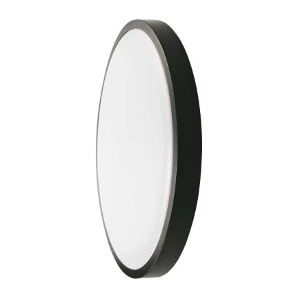 Plafon LED 18W 4000K okrągły czarna ramka średnica: 22,5 cm V-TAC