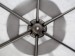 Parasol przeciwsłoneczny 3m LUGO - antracyt