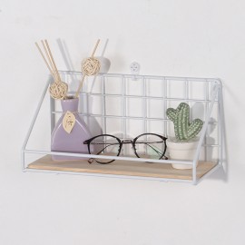 Półka ścienna styl LOFT 29,5 cm- biała