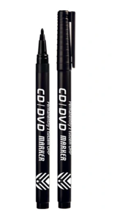 Marker CD/DVD czarny