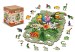 Drewniane Puzzle z figurkami – Tęczowy kot rozm. L, 274 elementów