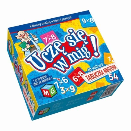 Gra edukacyjna Uczę się w mig - Tabliczka mnożenia