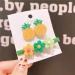 Komplet 2 szt. spinek do włosów - ananas