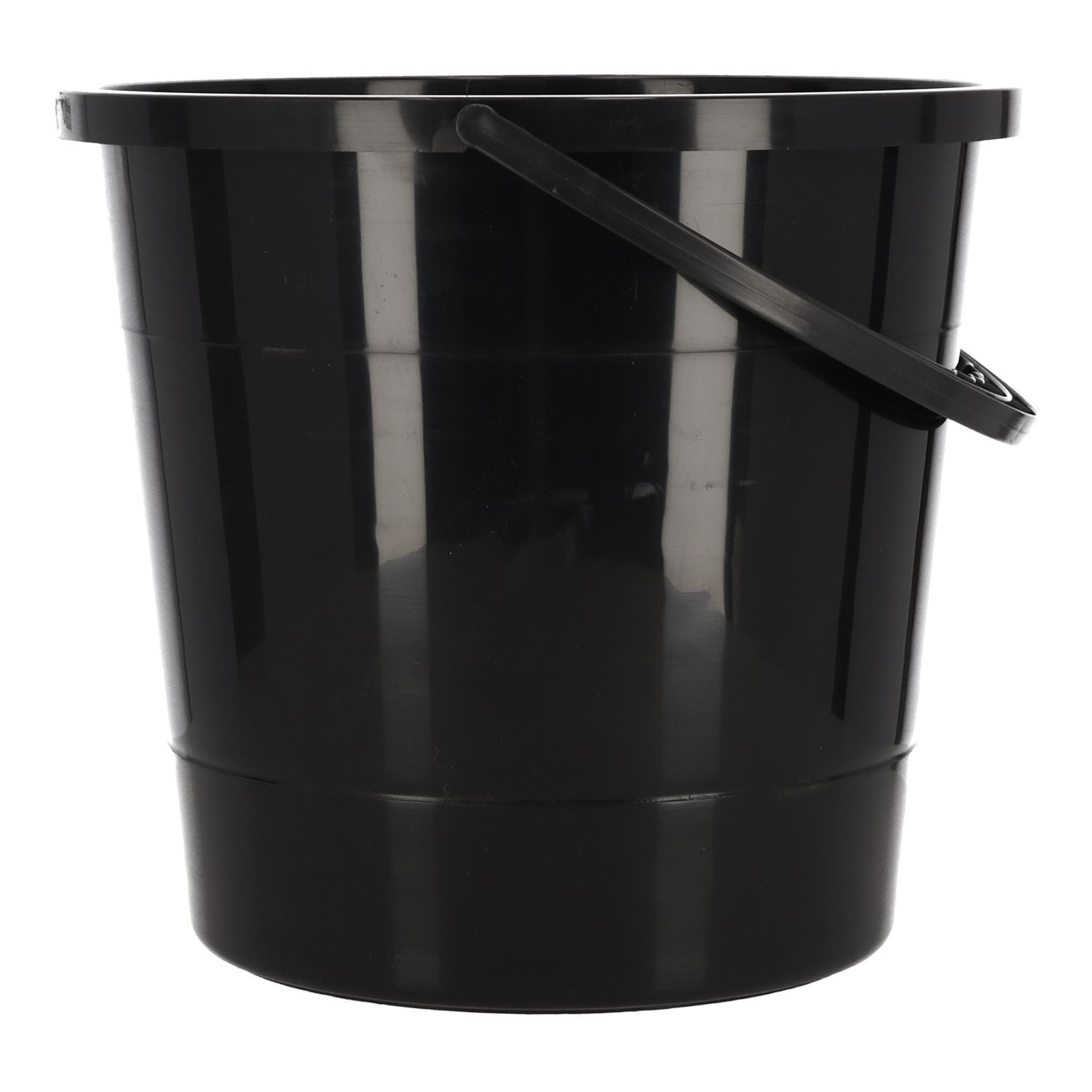 Uniwersalne wiadro 10L, POLSKI PRODUKT - czarne