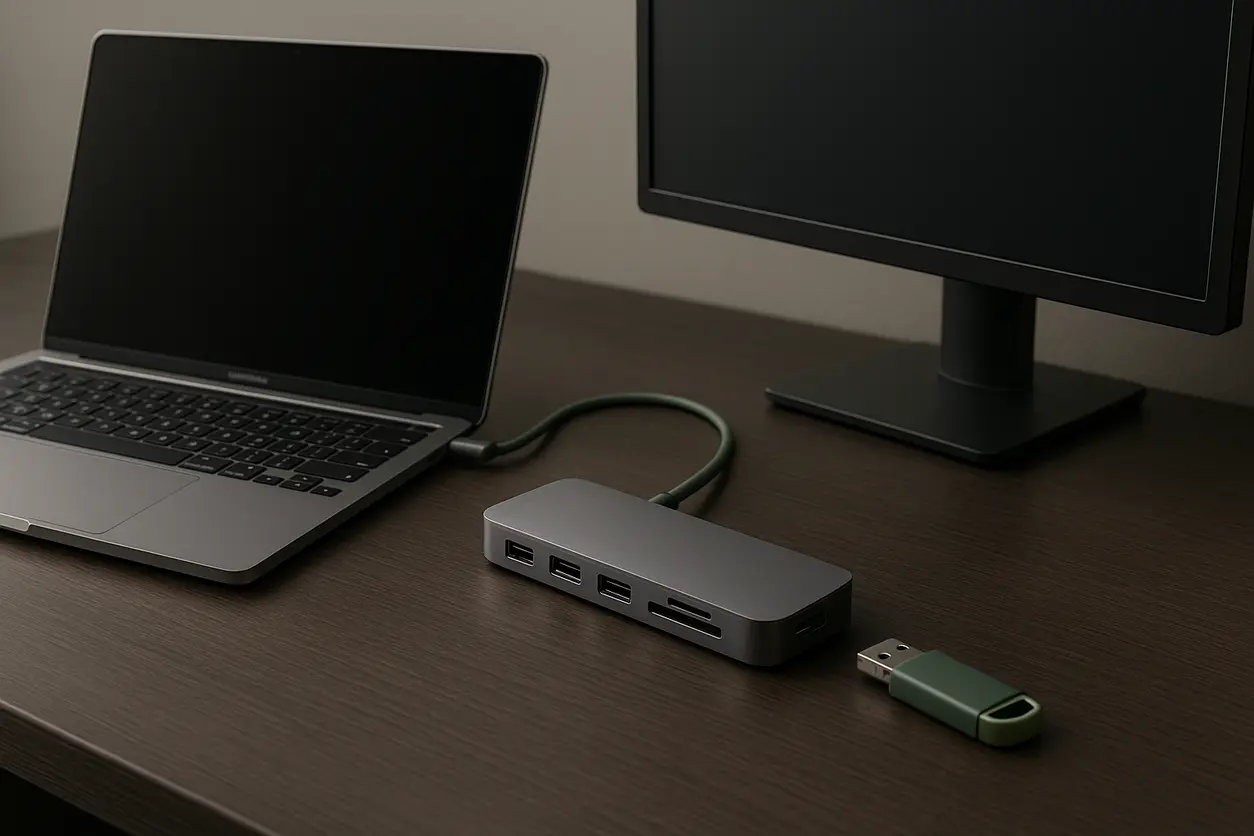 Jak podłączyć monitor, pendrive i kartę pamięci bez kombinowania?