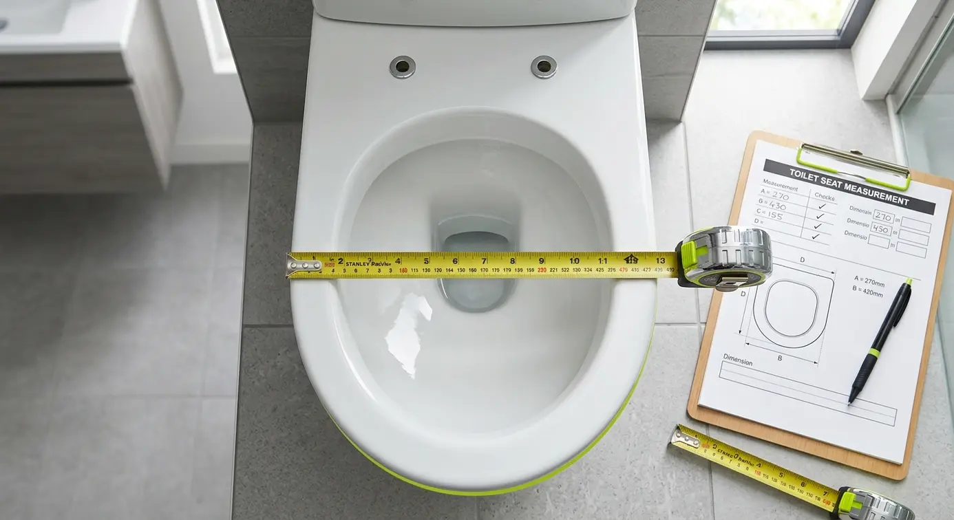 Jak dobrać deskę sedesową bez znajomości modelu WC? Pomiary, kształt i zawiasy